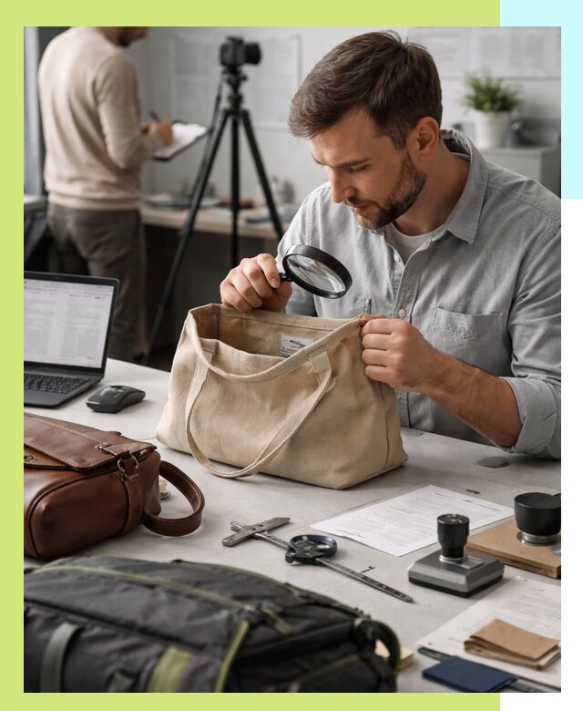 Сертификация сумок в Рассказове, оформление и получение сертификатов