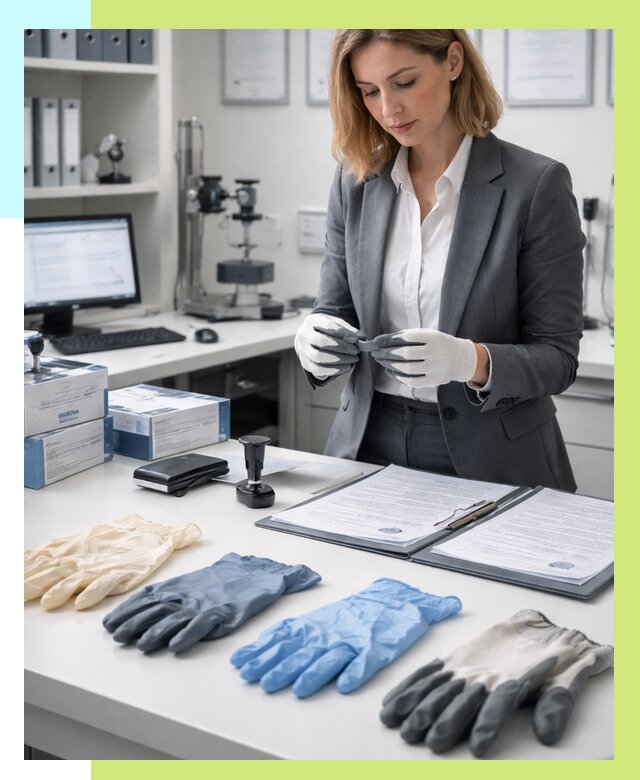 Сертификация перчаток в Рассказове от 8683 р. | Алешин-Рсз