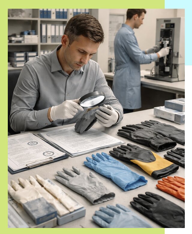 Сертификация перчаток и средств защиты продукции в Рассказове