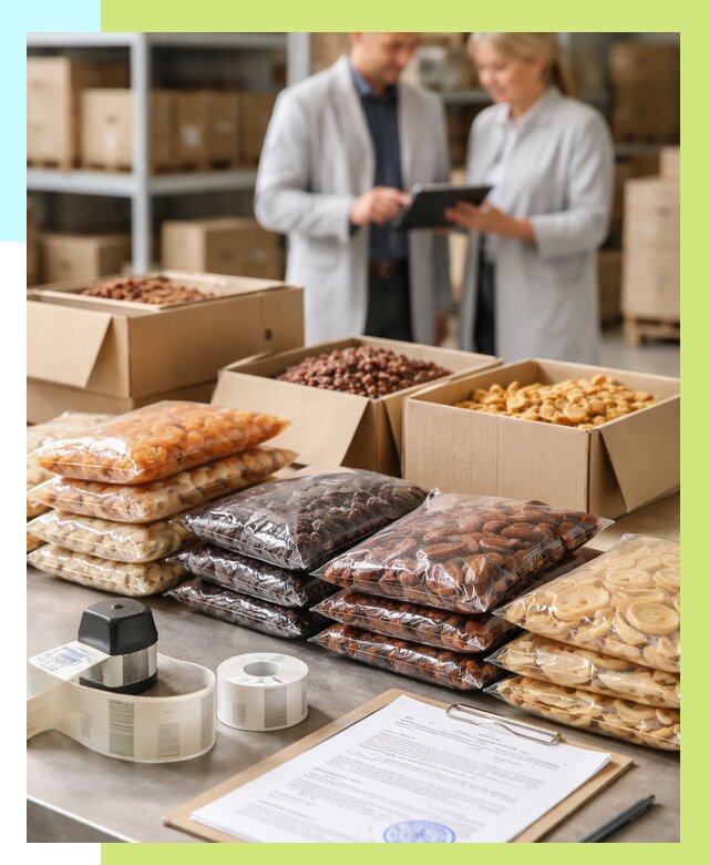 Сертификация сухофруктов в Рассказове от 12258 р. | Алешин-Рсз под ключ