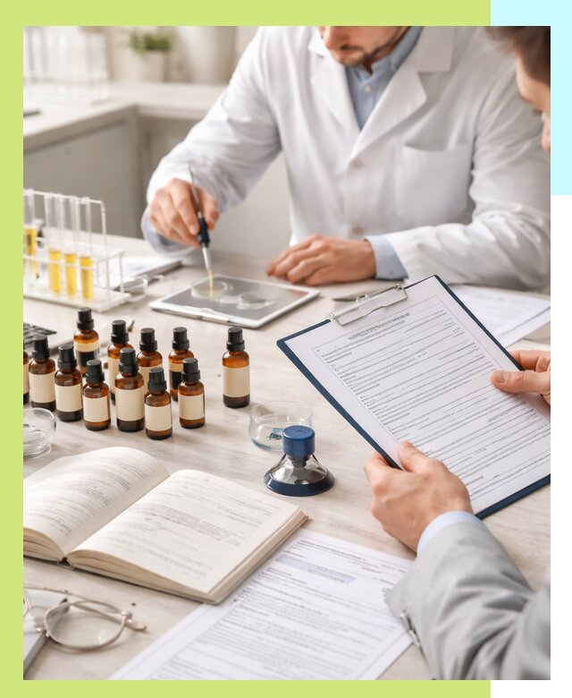 Сертификация эфирных масел и документация качества в Рассказове