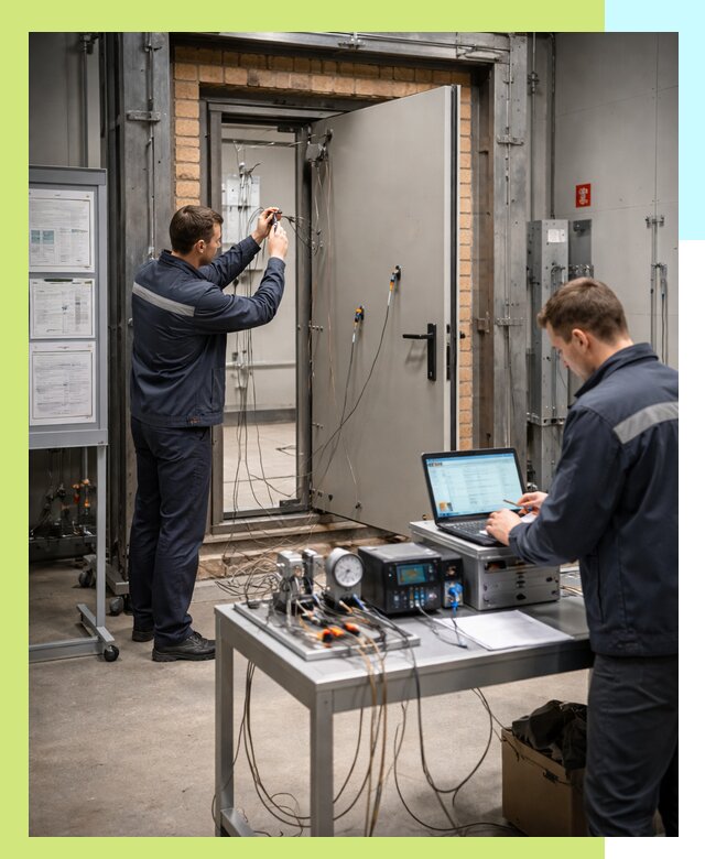 Сертификация противопожарных дверей в Рассказове по ГОСТ и ТР