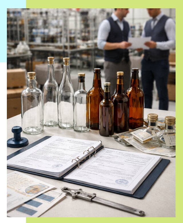 Сертификация стеклянных бутылок в Рассказове от 25538 р. | Алешин-Рсз