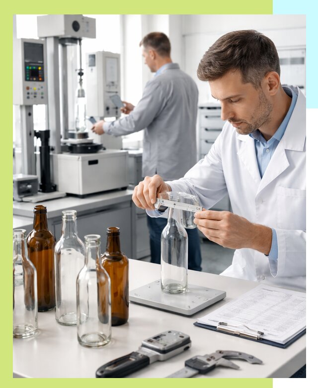 Сертификация стеклянных бутылок и сопутствующей упаковки в Рассказове