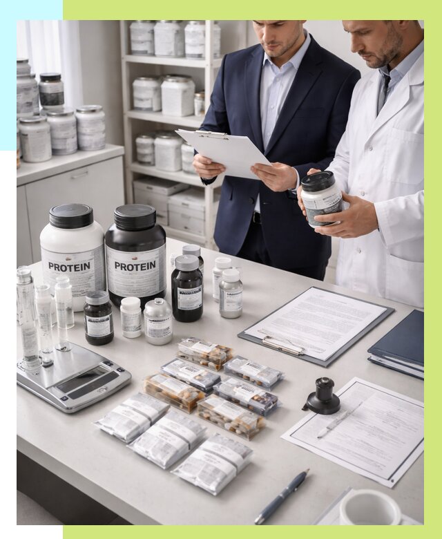 Сертификация спортивного питания в Рассказове от 15323 р., Алешин-Рсз