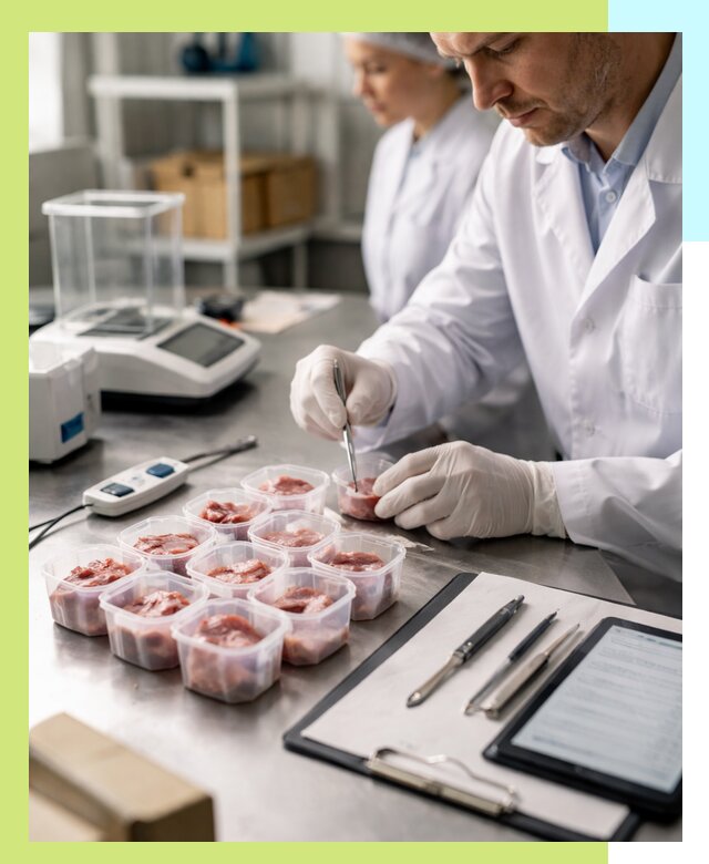 Комплексная сертификация мяса и мясной продукции в Рассказове