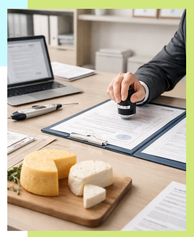 Сертификация сыров в Рассказове от 15323 р | Сертификат на сыр Алешин-Рсз