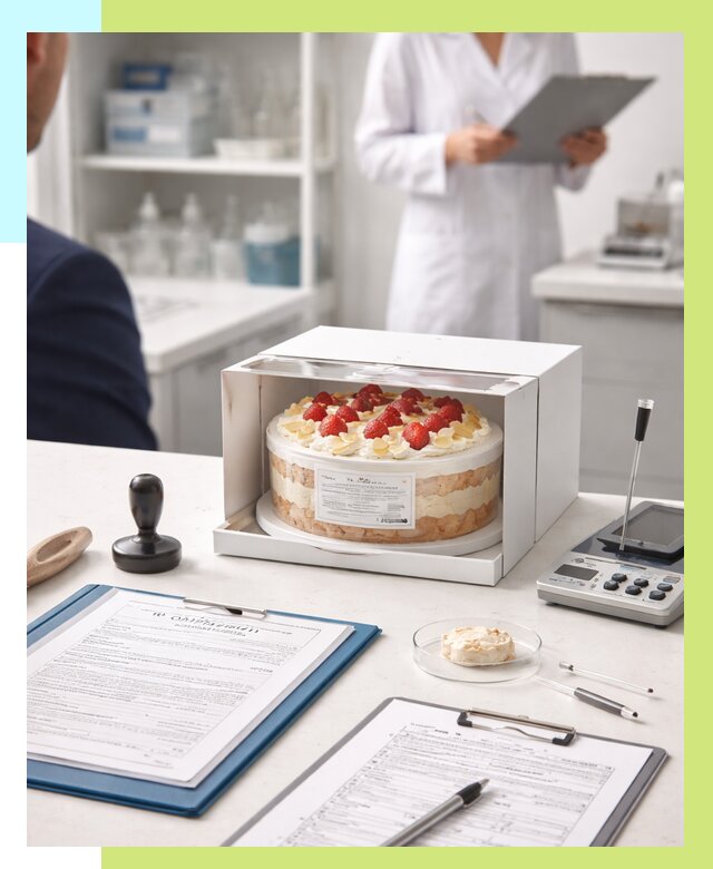 Сертификация тортов в Рассказове от 9194 р. заказать | Алешин-Рсз