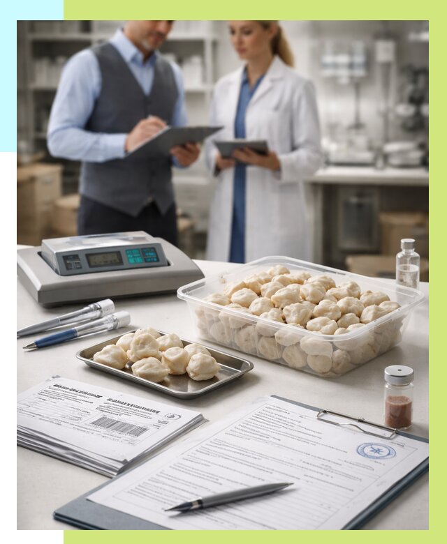 Сертификация пельменей в Рассказове от 15323 р. срочно | Алешин-Рсз