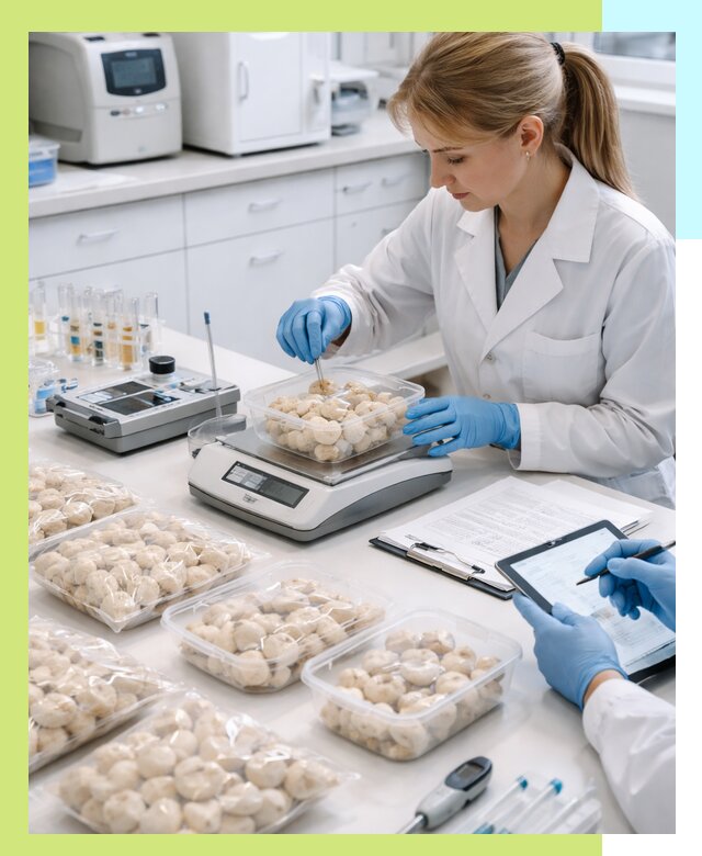 Сертификация пельменей и мясных полуфабрикатов в Рассказове