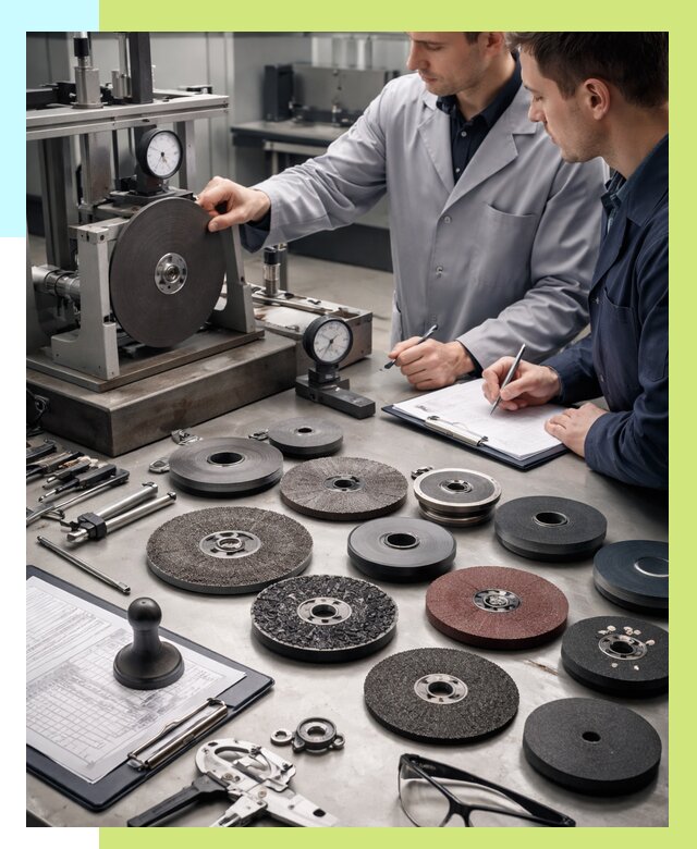 Сертификация абразивного инструмента в Рассказове от 15323 р. Алешин-Рсз