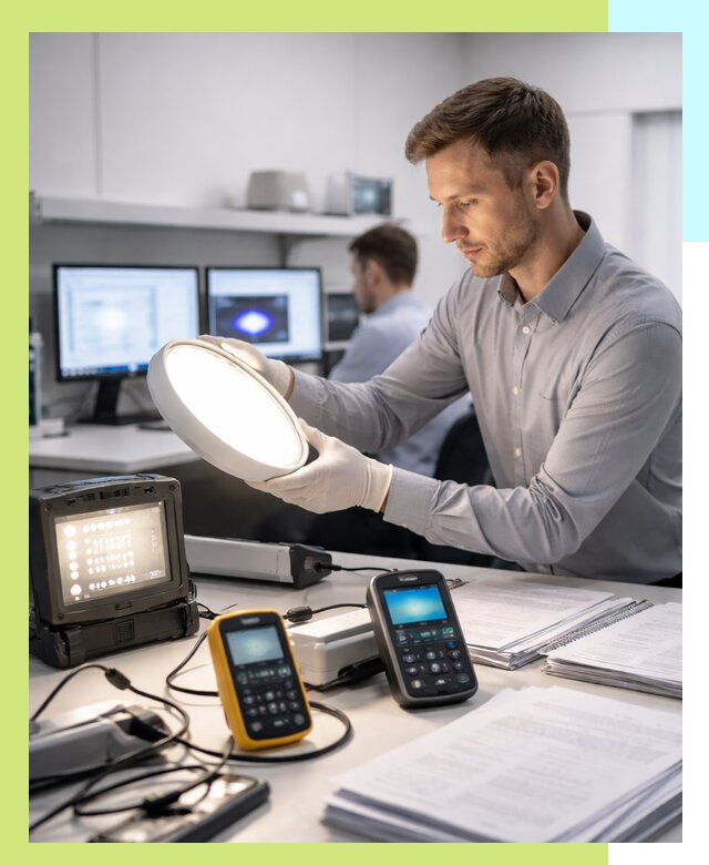 Сертификация светильников в Рассказове: испытания и оформление