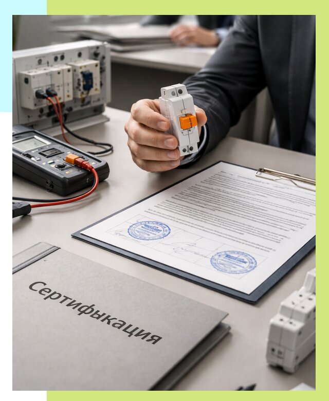 Сертификация выключателей под ключ в Рассказове от 15323 р. | Алешин-Рсз