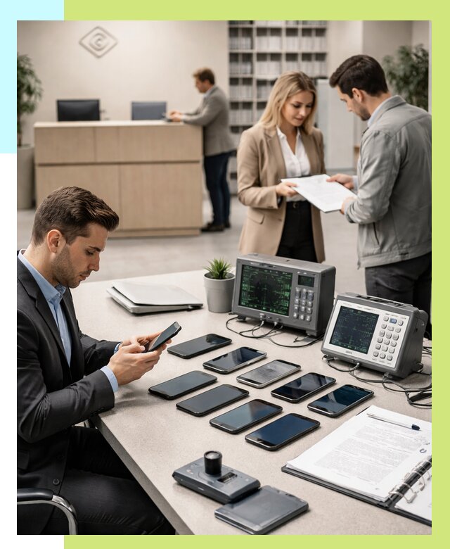 Сертификация телефонов в Рассказове от 25538 р. под ключ | Алешин-Рсз