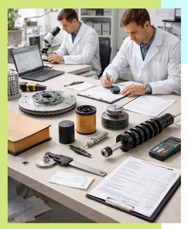 Сертификация автозапчастей и комплектующих в Рассказове по ГОСТ