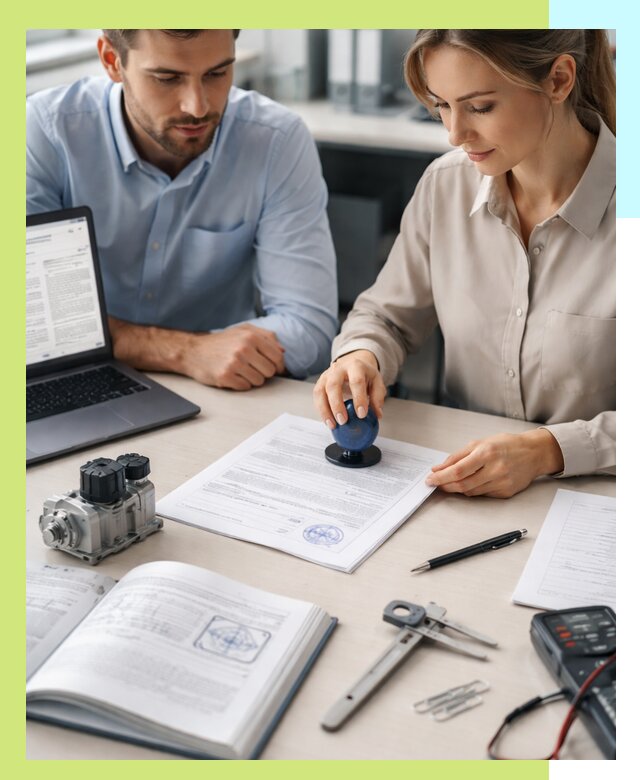 Выдача паспорта изделия и техническая экспертиза продукции в Рассказове