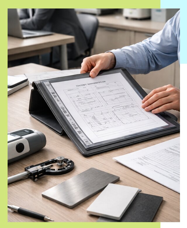 Оформление паспорта материала для продукции в Рассказове