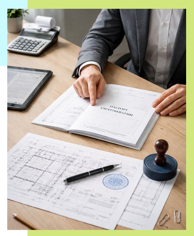 Паспорт эксплуатации в Рассказове под ключ от 4597 р. Алешин-Рсз