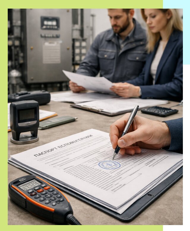 Оформление паспорта эксплуатации оборудования в Рассказове