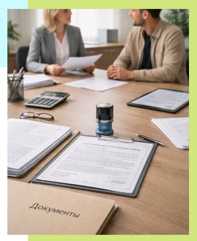 Сертификат соответствия на продукцию в Рассказове от 15323 р.|Алешин-Рсз