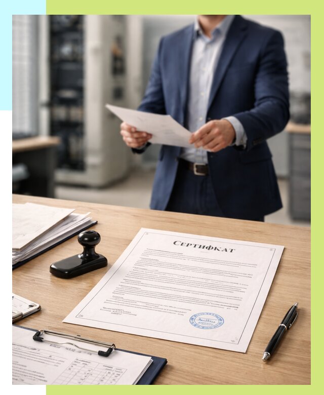 Сертификат на оборудование в Рассказове от 15323 р. | Алешин-Рсз