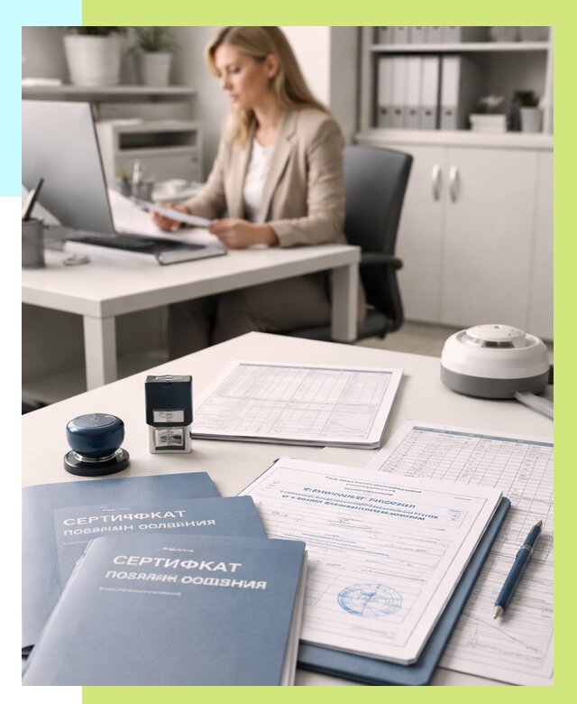 Сертификаты пожарной безопасности в Рассказове от 15323 р. | Алешин-Рсз