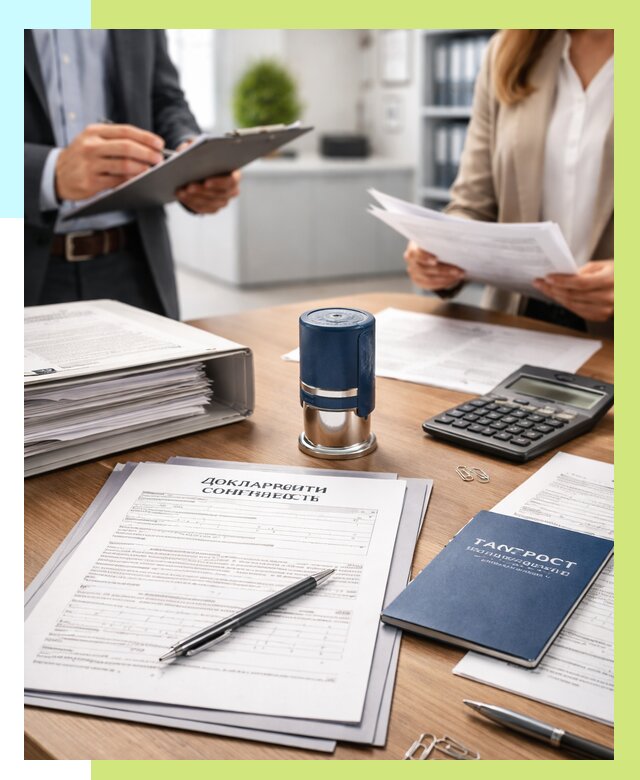 Декларация соответствия ТР ТС в Рассказове от 8172 р., Алешин-Рсз