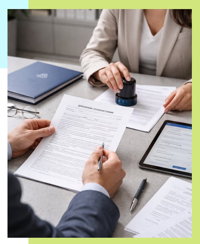 Декларация ГОСТ Р в Рассказове от 8683 р оформить в Алешин-Рсз