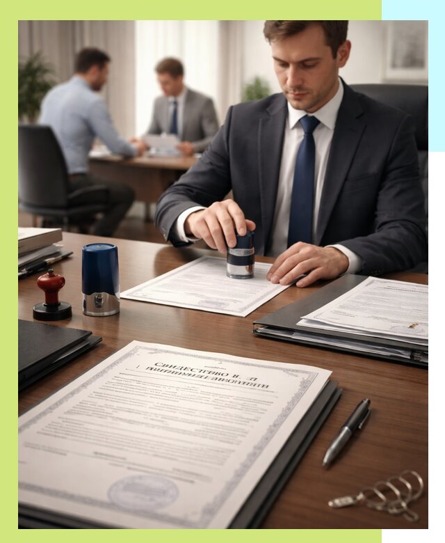 Оформление свидетельства о государственной регистрации в Рассказове