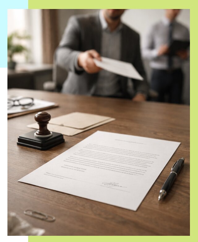 Отказное письмо по сертификации в Рассказове от 3575 р. | Алешин-Рсз