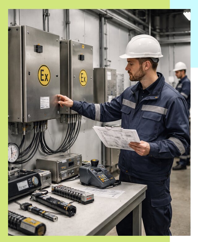 Сертификат взрывозащиты промышленного оборудования в Рассказове