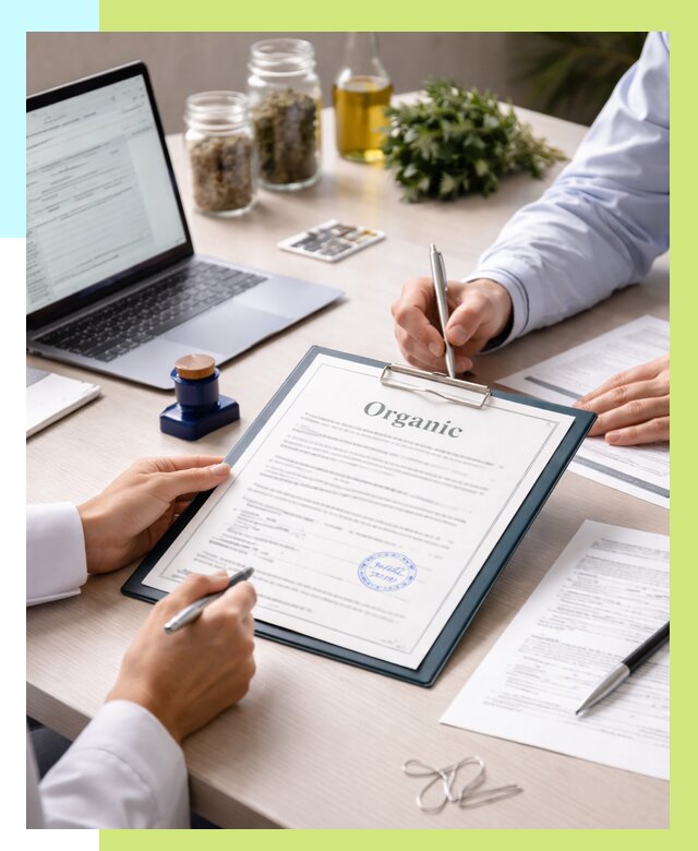 Оформление сертификат органик в Рассказове от 30645 р. | Алешин-Рсз