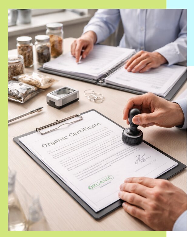 Получение органик сертификата для продукции в Рассказове