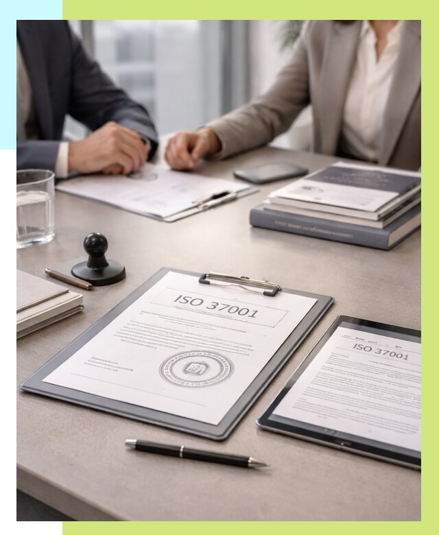 Сертификат ISO 37001 в Рассказове оформить от 122580 р. Алешин-Рсз