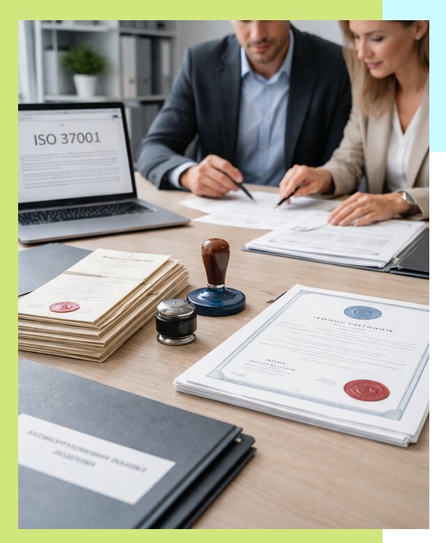 Получение сертификата ISO 37001 по системе борьбы с коррупцией в Рассказове