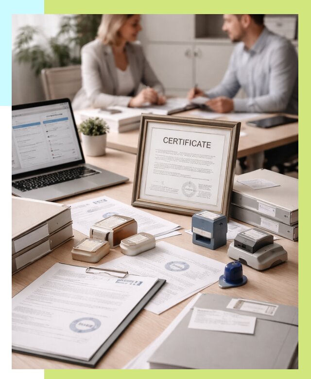 Сертификация компании в Рассказове от 45968 р. | Алешин-Рсз — заказ